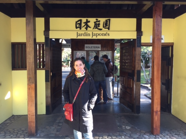 Puerta de ingreso al Jardín Japonés