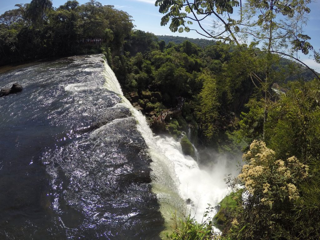 Salto Bosetti, Circuito Superior en el Parque Nacional Iguazú