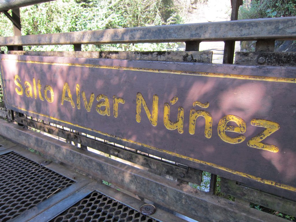 Salto Alvar Nuñez, Circuito Inferior en el Parque Nacional Iguazú